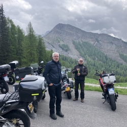 Beugelbikers Alpen Italië